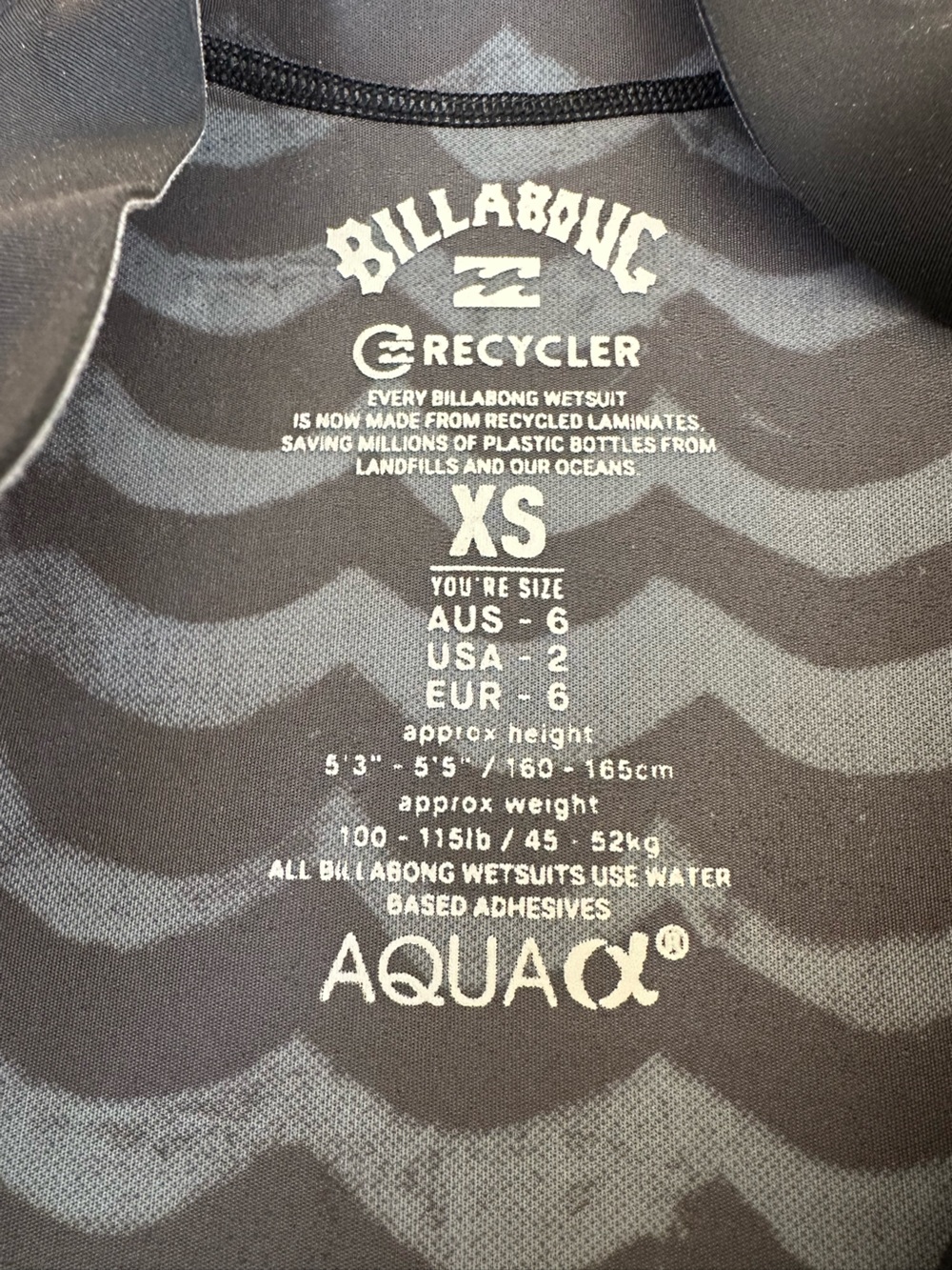 NWT Billabong ladies XS Peekey Wetsuit Jacket - Picture 3 of 5